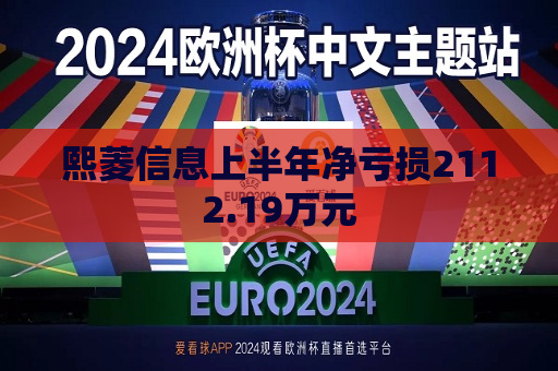 熙菱信息上半年净亏损2112.19万元