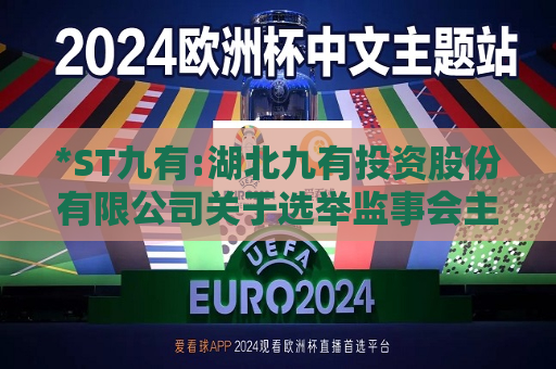 *ST九有:湖北九有投资股份有限公司关于选举监事会主席的公告