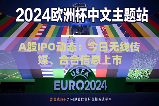 A股IPO动态：今日无线传媒、合合信息上市