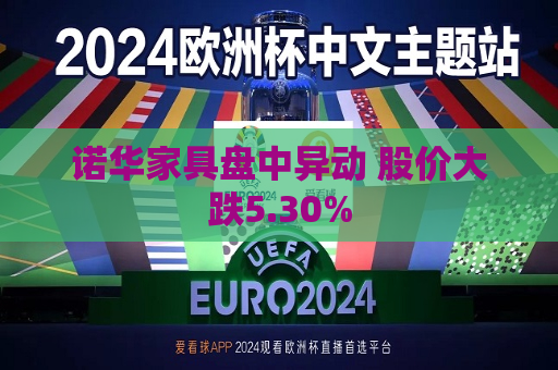 诺华家具盘中异动 股价大跌5.30%