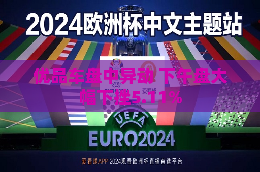 优品车盘中异动 下午盘大幅下挫5.11%