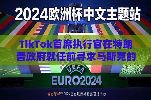 TikTok首席执行官在特朗普 *** 就任前寻求马斯克的意见