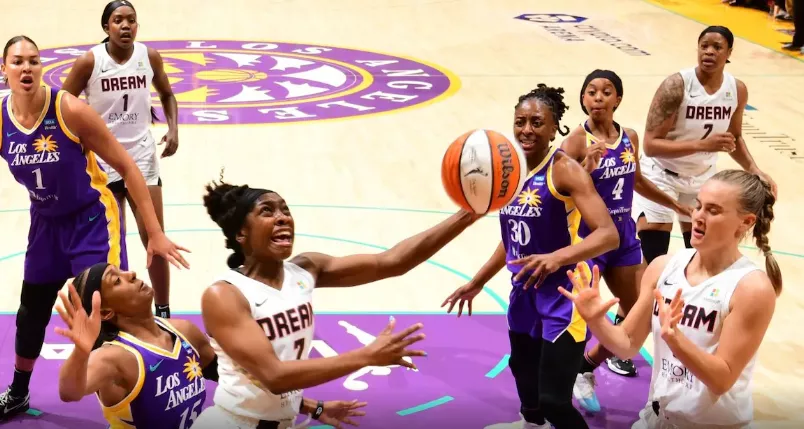 wnba火花vs梦想(wnba火花vs风暴分析)